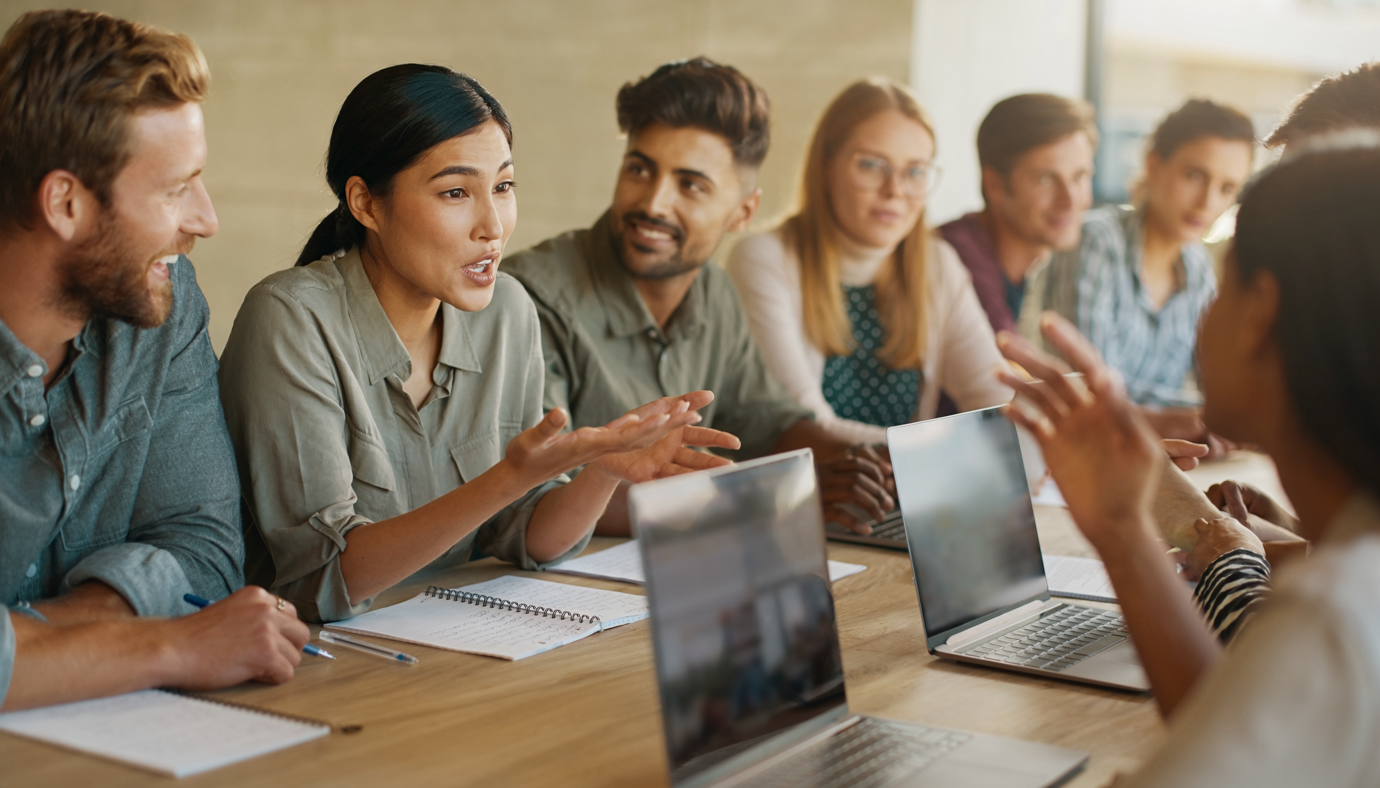 Academic Speaking learning scene